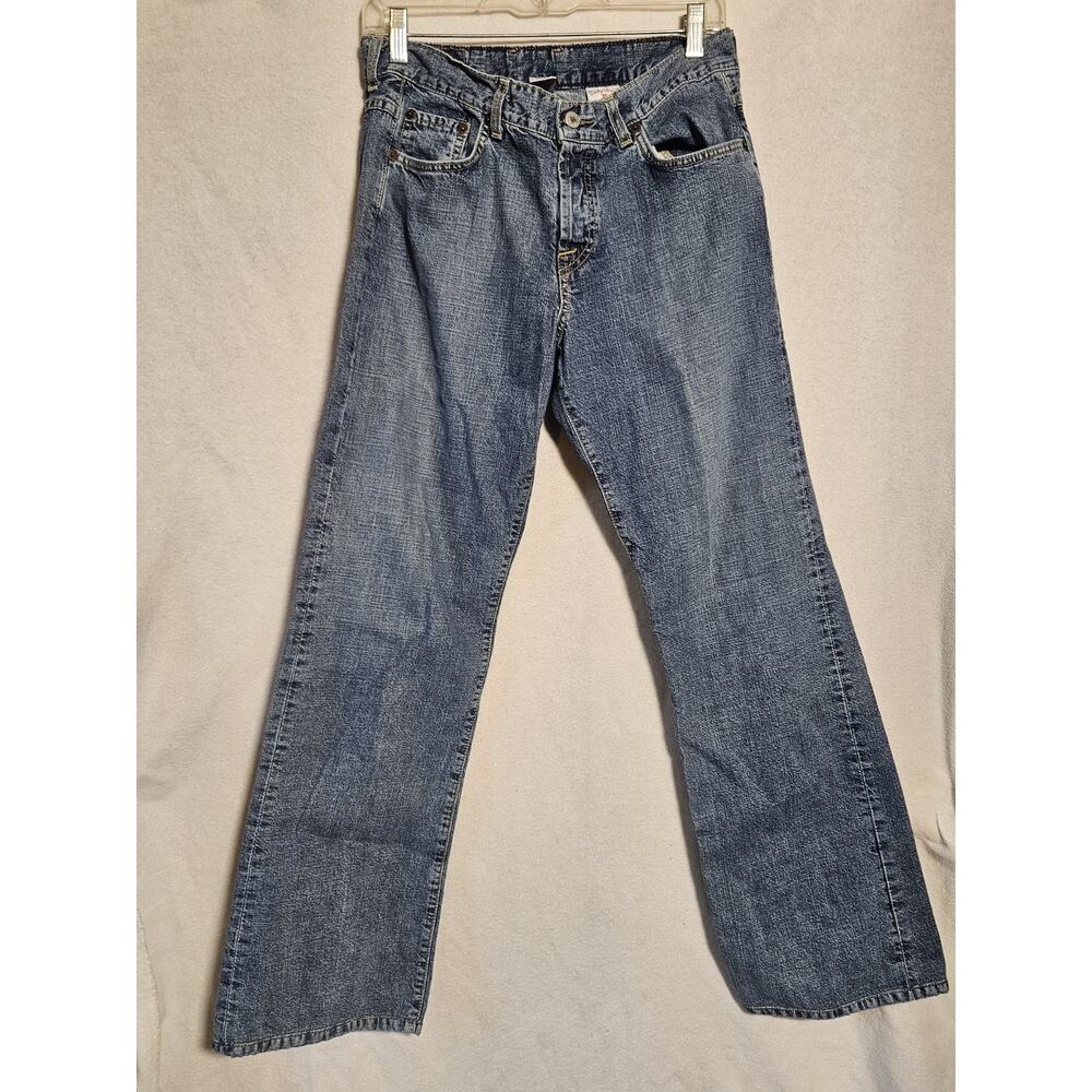 Vintage Lucky Brand Dungarees Womens Sz 33x30 Made In USA By Gene Montesano - Picture 3 of 8